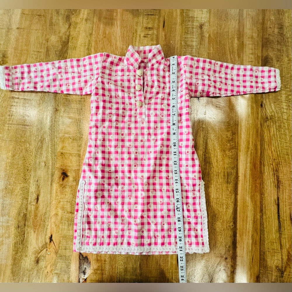 Beautiful cotton kurti to wear with jeans it can be paired with pajami/tights